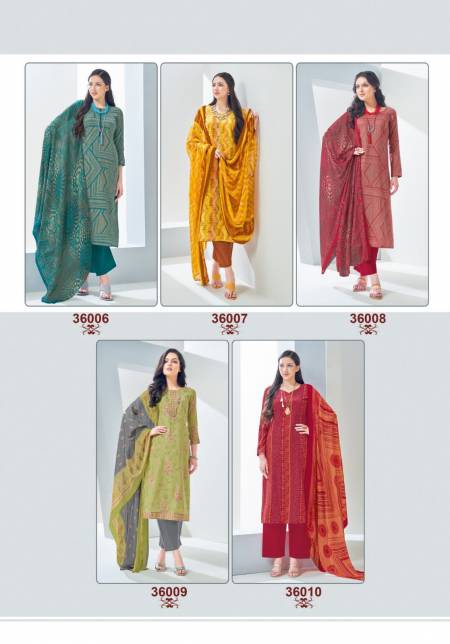 Suryajyoti Naishaa Vol 36 Printed Cotton Dress Material Catalog
